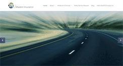 Desktop Screenshot of insurewithmasters.com